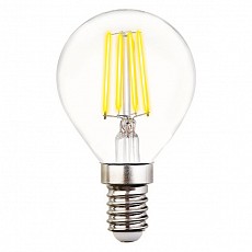Лампа светодиодная ambrella light filament e14 6Вт 3000k 204214